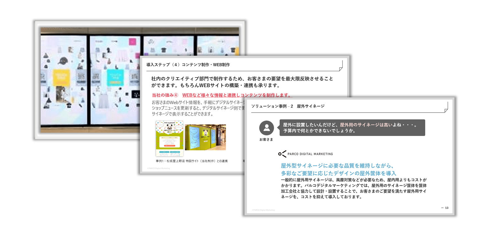 デジタルサイネージ　サービス概要